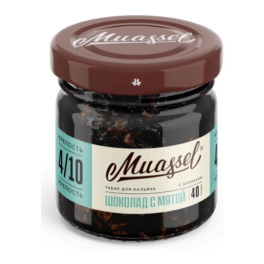 Табак Muassel Medium - Шоколад с Мятой (40 грамм) купить в Воронеже