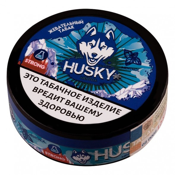 Табак жевательный HUSKY - Strong Menthol (Ментол) купить в Воронеже