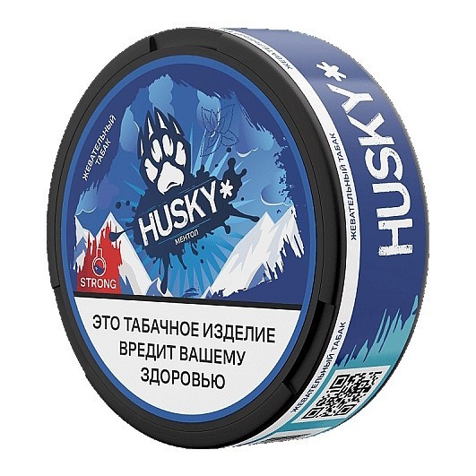 Табак жевательный HUSKY - Strong Menthol (Ментол) купить в Воронеже