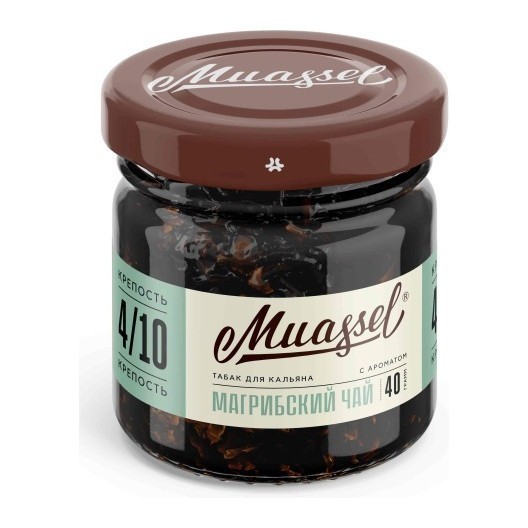 Табак Muassel Strong - Магрибский Чай (40 грамм) купить в Воронеже