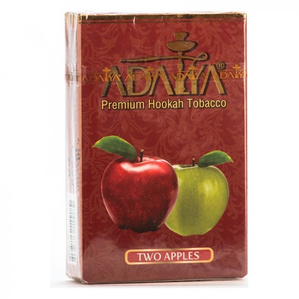 Табак Adalya - Two Apples (Двойное Яблоко, 50 грамм, Акциз) купить в Воронеже