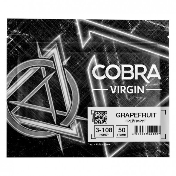 Смесь Cobra Virgin - Grapefruit (3-108 Грейпфрут, 50 грамм) купить в Воронеже