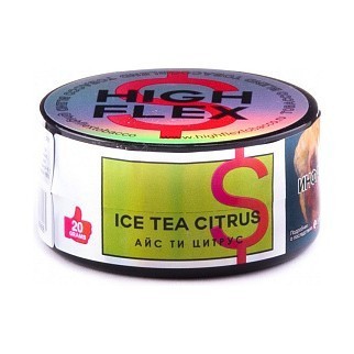 Табак High Flex - Ice Tea Citrus (Айс Ти Цитрус, 20 грамм) купить в Воронеже