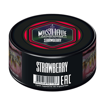 Табак Must Have - Strawberry (Клубника, 25 грамм) купить в Воронеже