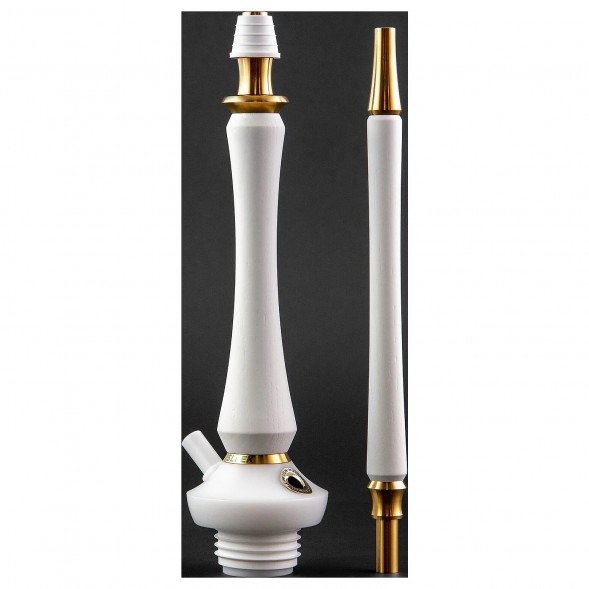 Кальян UNION - Sleek PVD White (Белый, Без Колбы) купить в Воронеже