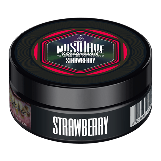 Табак Must Have - Strawberry (Клубника, 125 грамм) купить в Воронеже
