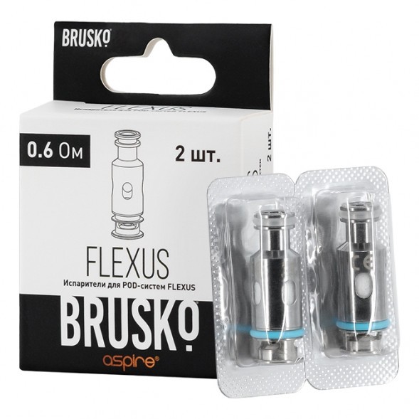 Испарители для Brusko Flexus (AF Mesh Coil, 0.6 Ом, 2 шт.) купить в Воронеже