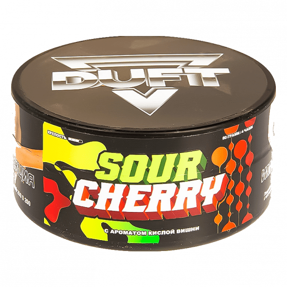 Табак Duft - Sour Cherry (Кислая Вишня, 80 грамм) купить в Воронеже