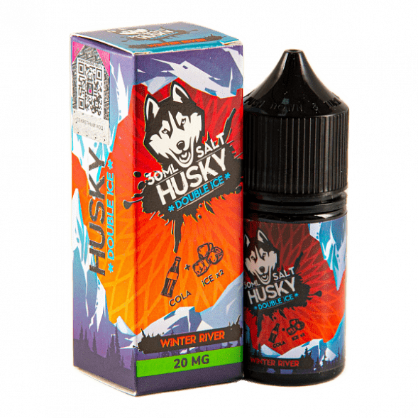 Жидкость Husky Double Ice Salt - Winter River (30 мл) купить в Воронеже