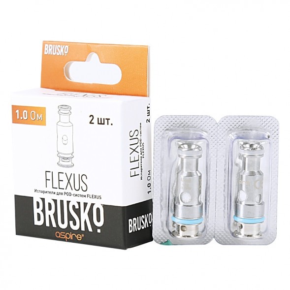 Испарители для Brusko Flexus (AF Mesh Coil, 1 Ом, 2 шт.) купить в Воронеже
