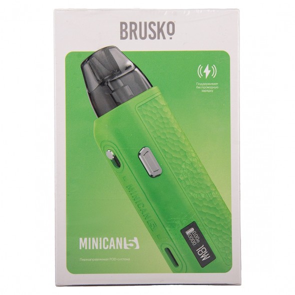 Электронная сигарета Brusko - Minican 5 (Зелёный) купить в Воронеже
