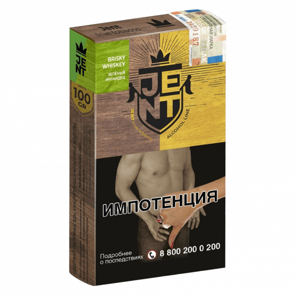 Табак Jent - Brisky Whiskey (Пряный Виски, 100 грамм) купить в Воронеже