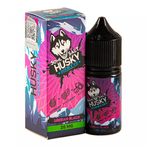 Жидкость Husky Double Ice Salt - Siberian Black (30 мл) купить в Воронеже