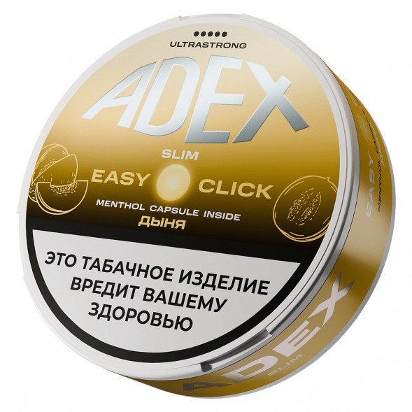 Табак жевательный ADEX ULTRA STRONG SLIM Easy Click - Melon Menthol (Дыня Ментол) купить в Воронеже