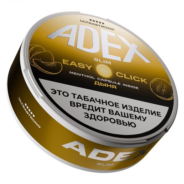 Табак жевательный ADEX ULTRA STRONG SLIM Easy Click - Melon Menthol (Дыня Ментол) купить в Воронеже