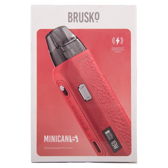 Электронная сигарета Brusko - Minican 5 (Красный) купить в Воронеже