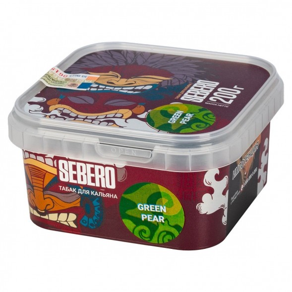 Табак Sebero - Green Pear (Зелёная Груша, 200 грамм) купить в Воронеже
