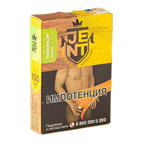 Табак Jent - Havana 29 (Мохито, 100 грамм) купить в Воронеже