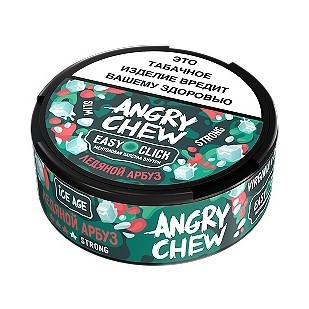 Табак жевательный Angry Chew Slim Strong Easy Click - Ледяной Арбуз (12 грамм) купить в Воронеже