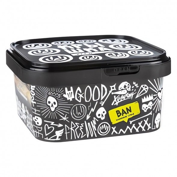 Табак Хулиган - BAN (Банановое Суфле, 200 грамм) купить в Воронеже