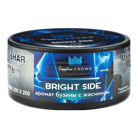 Табак Sapphire Crown - Bright Side (Бузина с Жасмином, 100 грамм) купить в Воронеже