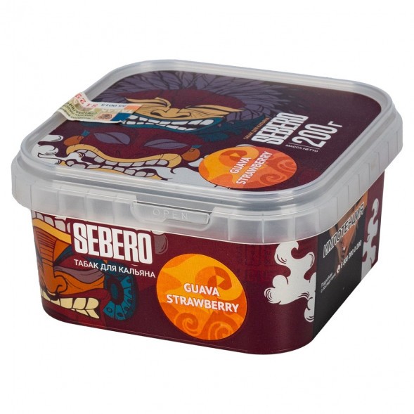Табак Sebero - Guava Strawberry (Гуава и Клубника, 200 грамм) купить в Воронеже
