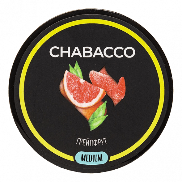 Смесь Chabacco MEDIUM - Grapefruit (Грейпфрут, 40 грамм) купить в Воронеже