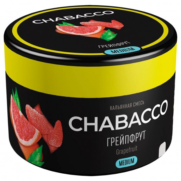 Смесь Chabacco MEDIUM - Grapefruit (Грейпфрут, 40 грамм) купить в Воронеже