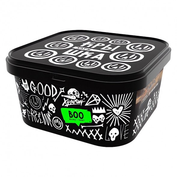 Табак Хулиган - BOO (Яблоко и Гранат, 200 грамм) купить в Воронеже