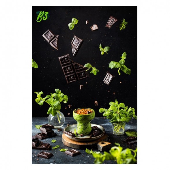 Табак B3 - Mint Chocolate Chill (Ледяной Шоколад, 250 грамм) купить в Воронеже