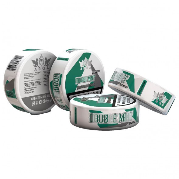 Табак жевательный ARQ Tobacco - Double Mint (10 грамм) купить в Воронеже