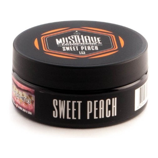 Табак Must Have - Sweet Peach (Сладкий Персик, 125 грамм) купить в Воронеже