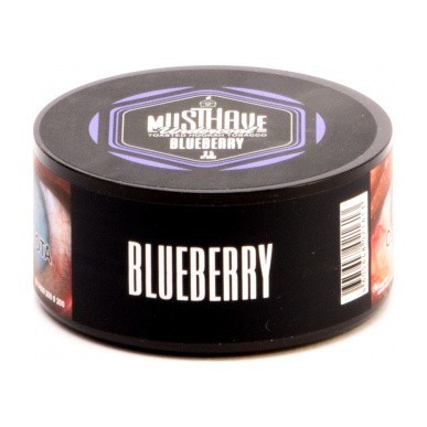 Табак Must Have - Blueberry (Черника, 25 грамм) купить в Воронеже