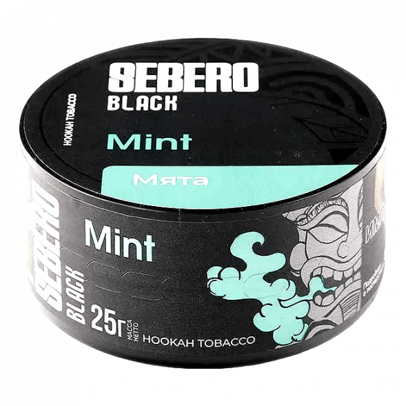 Табак Sebero Black - Mint (Мята, 25 грамм) купить в Воронеже