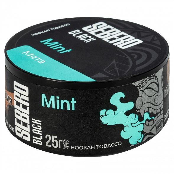 Табак Sebero Black - Mint (Мята, 25 грамм) купить в Воронеже