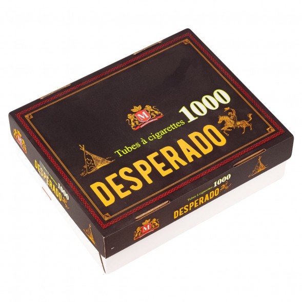 Гильзы сигаретные Desperado - 84x15 мм (карт. коробка, 1000 штук) купить в Воронеже