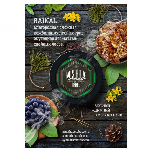 Табак Must Have - Baikal (Байкал, 25 грамм) купить в Воронеже