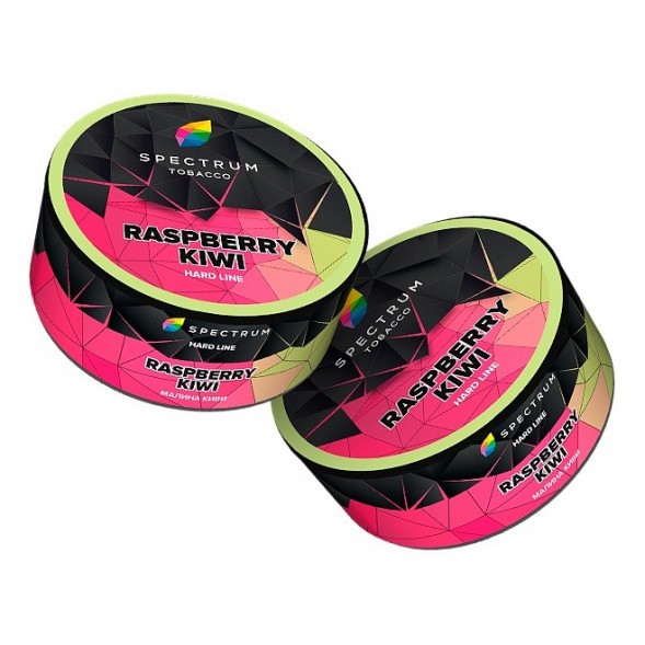 Табак Spectrum Hard - Raspberry Kiwi (Малина Киви, 100 грамм) купить в Воронеже