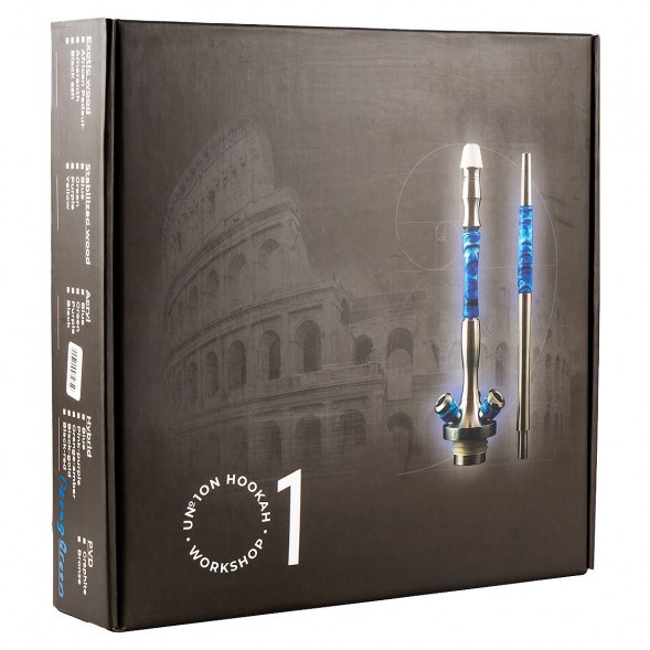 Кальян UNION - Fibonacci PVD Graphite (Без Колбы) купить в Воронеже