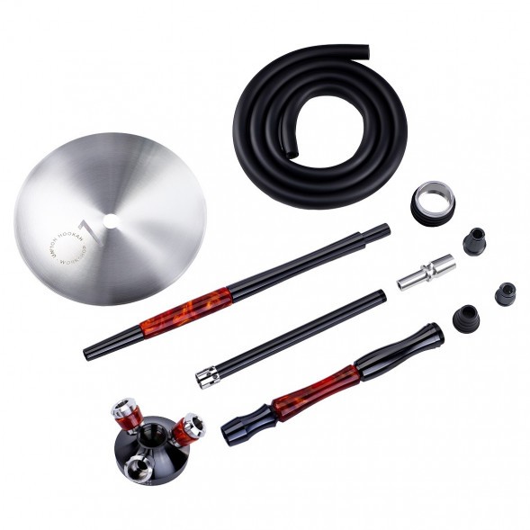 Кальян UNION - Fibonacci PVD Graphite (Без Колбы) купить в Воронеже