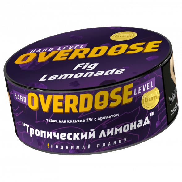 Табак Overdose - Fig Lemonade (Тропический Лимонад, 25 грамм) купить в Воронеже