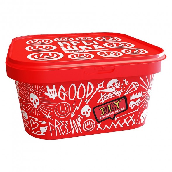 Табак Хулиган - Juicy (Фруктовая Жвачка, 200 грамм) купить в Воронеже