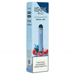 ISOK PLUS - Личи Айс (Lychee Ice, 1500 затяжек)