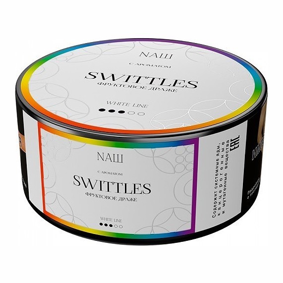 Табак NАШ WHITE - Swittles (100 грамм) купить в Воронеже