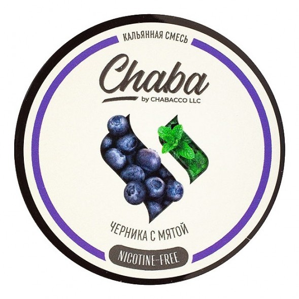 Смесь Chaba Basic - Blueberry Mint (Черника с Мятой, 50 грамм) купить в Воронеже