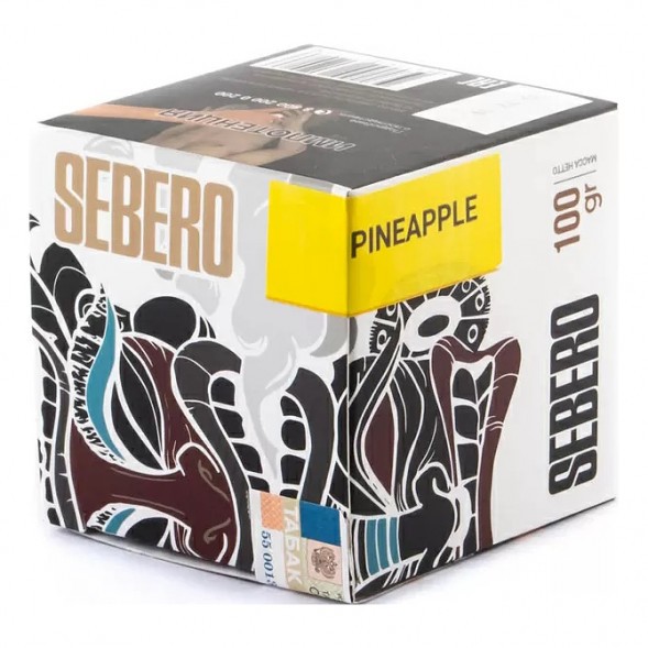 Табак Sebero - Pineapple (Ананас, 100 грамм) купить в Воронеже