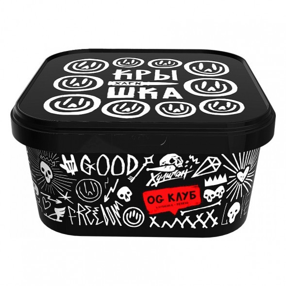 Табак Хулиган - OG Клуб (Клубника и Ревень, 200 грамм) купить в Воронеже