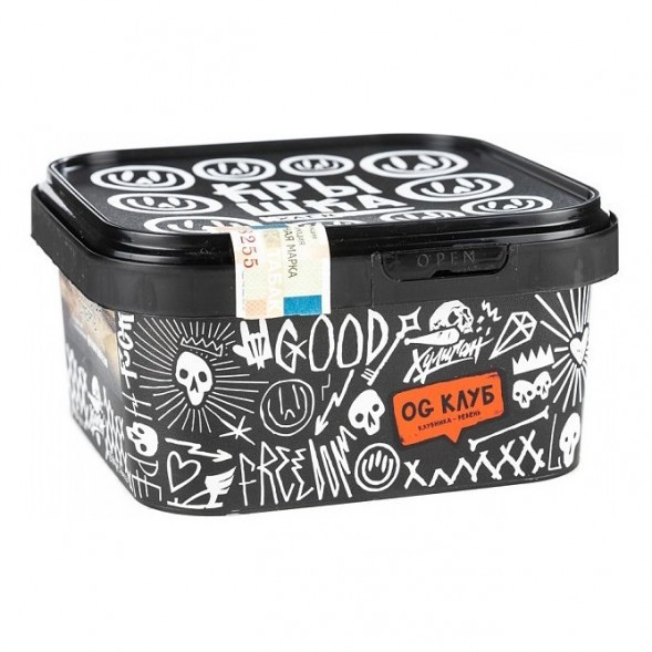 Табак Хулиган - OG Клуб (Клубника и Ревень, 200 грамм) купить в Воронеже