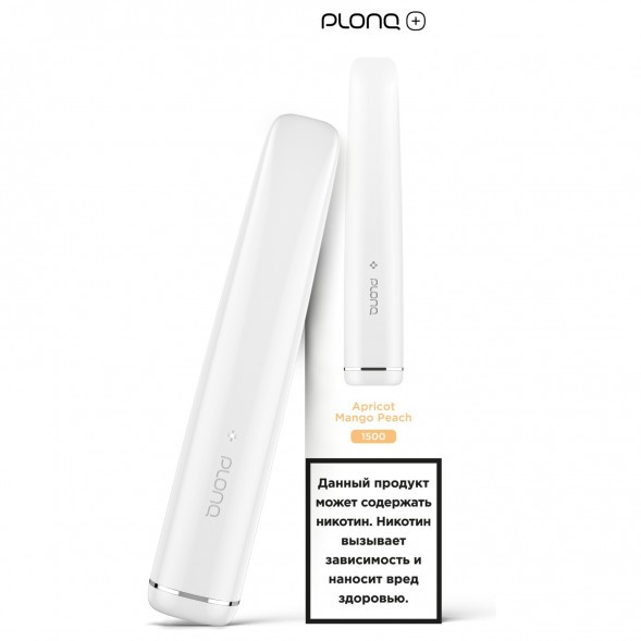 PLONQ PLUS - Абрикос Манго Персик (1500 затяжек) купить в Воронеже