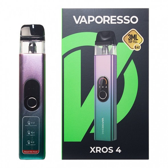 Электронная сигарета Vaporesso XROS 4 - Pink Mint (Розовая Мята) купить в Воронеже